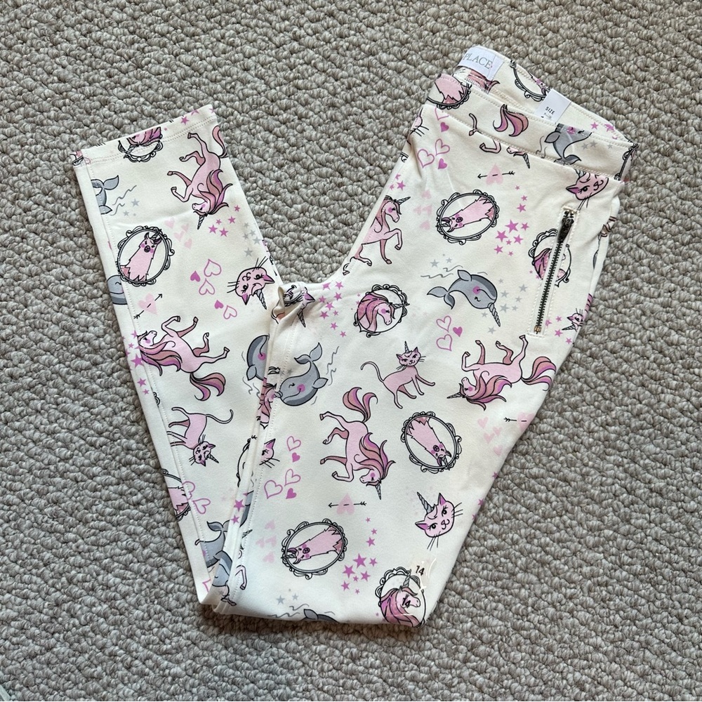 Cute Girls Skinny Pants Size 14